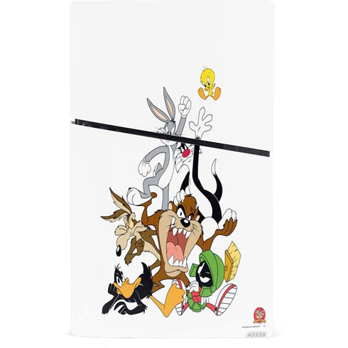 Looney Tunes All Together PS5 Slim Digital Edition Console Skin
